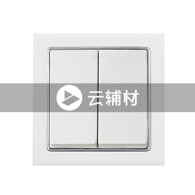 AN102 二位单控开关 10AX (白色)