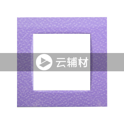 AU61153-CC,53x53边框,布纹效果覆膜