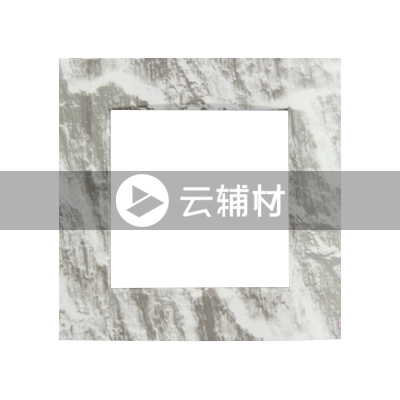AU61144-CS 44x44边框,云石效果覆膜