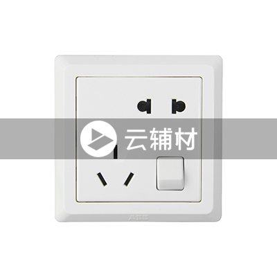 AE226 二位二、三极带开关带灯插座 10A