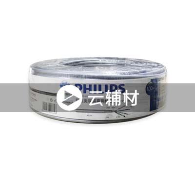 飞利浦1933-WH-100蓝色五类双屏