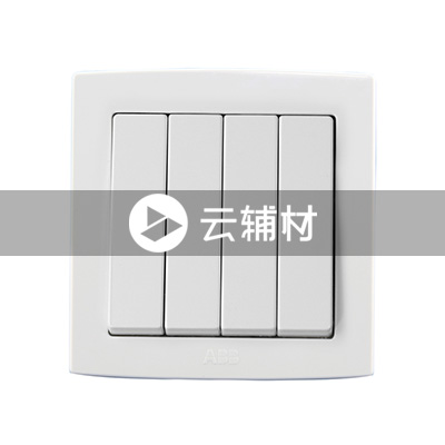 AL440四位单控按钮开关 10AX