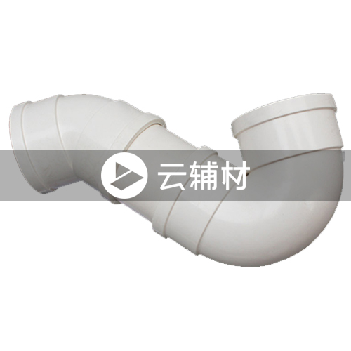 联塑PVC-U 圆底P型存水弯75