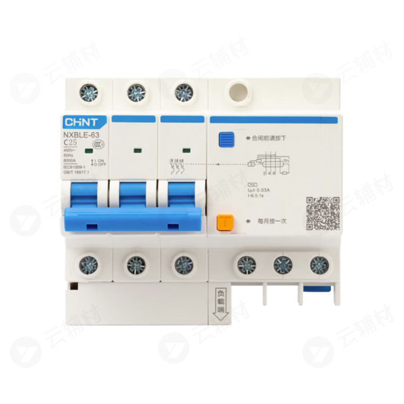 正泰空开3P25A漏保
