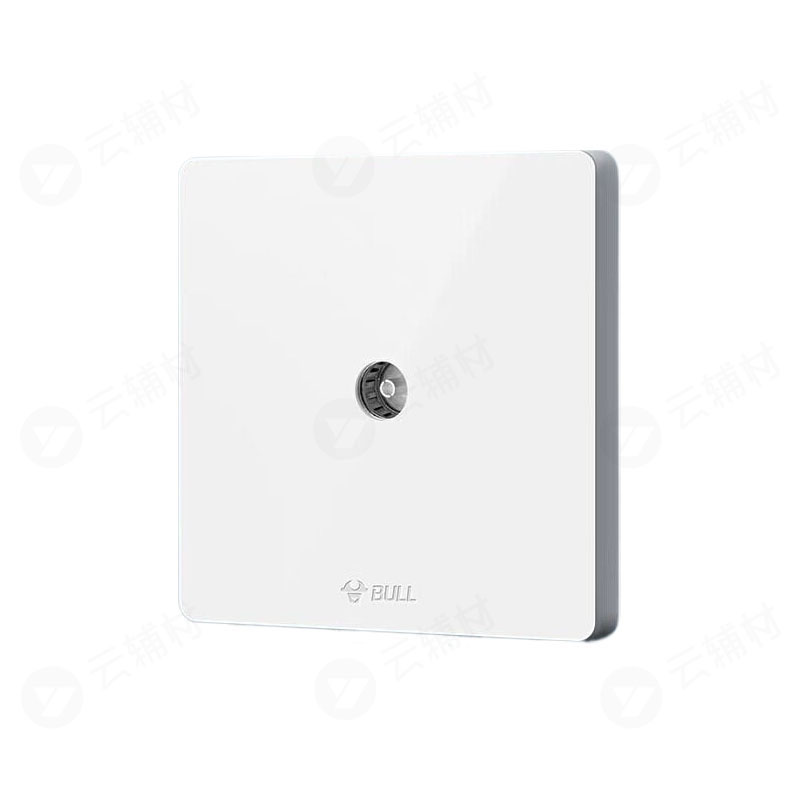 公牛 G12白 一位电视插座75Ω/T103