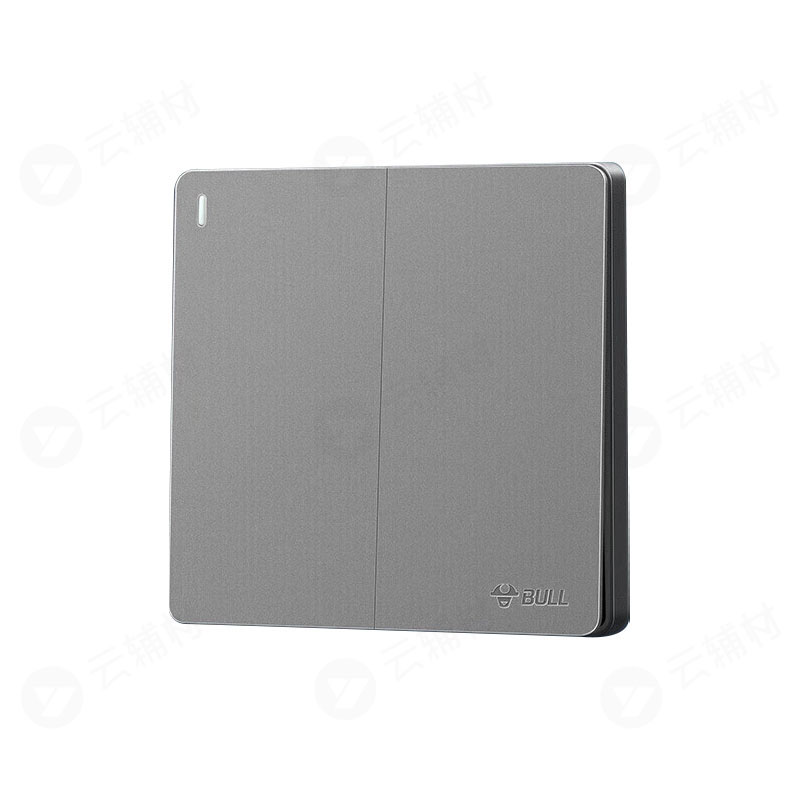 公牛 G12灰 二开双16A/K212