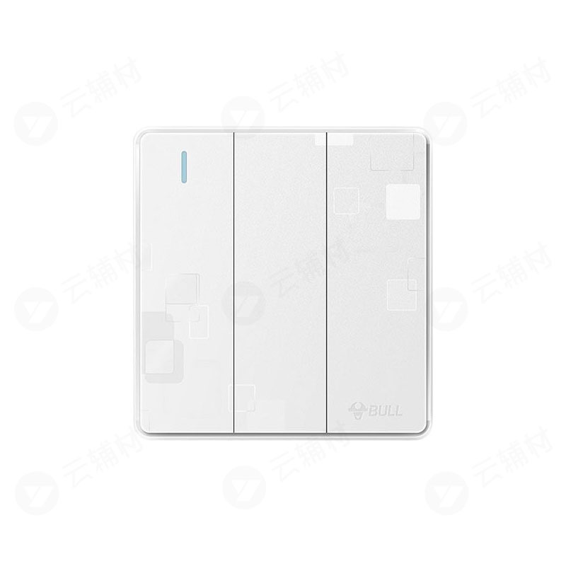 公牛 G18白 三开单 K311C(16A)