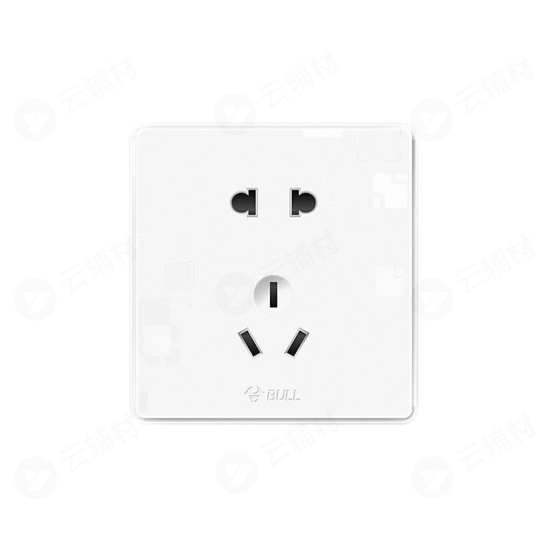 公牛 G18白 五孔 Z223