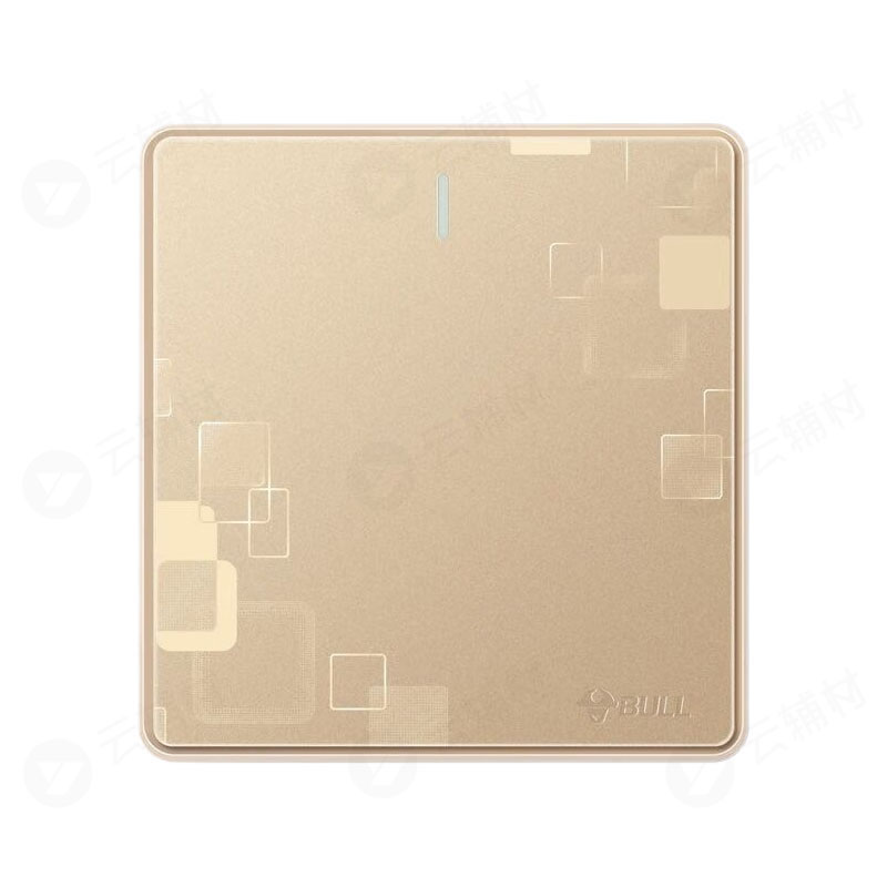 公牛 G18玫瑰金 一开中途掣 K134