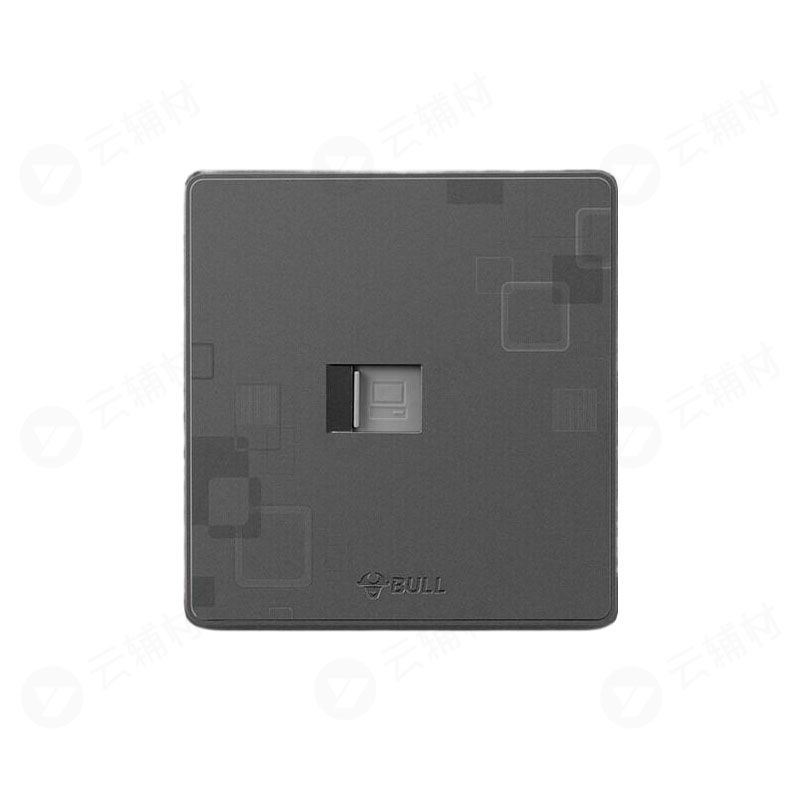 公牛 G18钛金灰 六类电脑 T102B