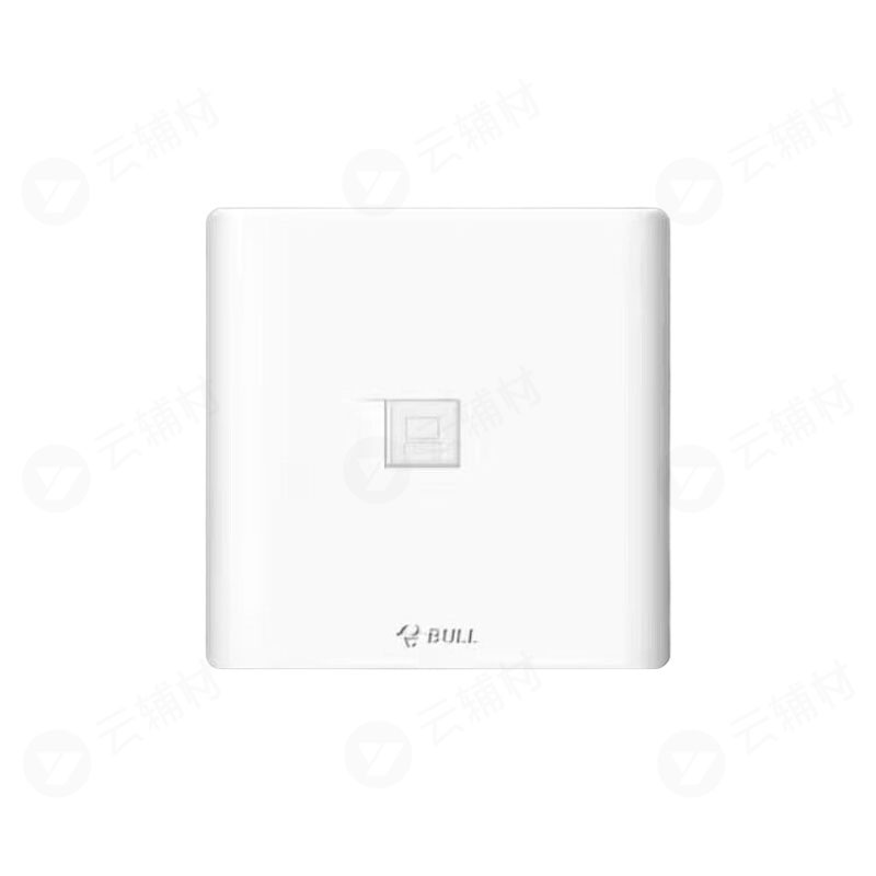 公牛 G25白 一位电脑插座(六类)T102B