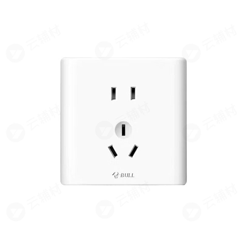 公牛 G25白 Z227 分体五孔10A/16A