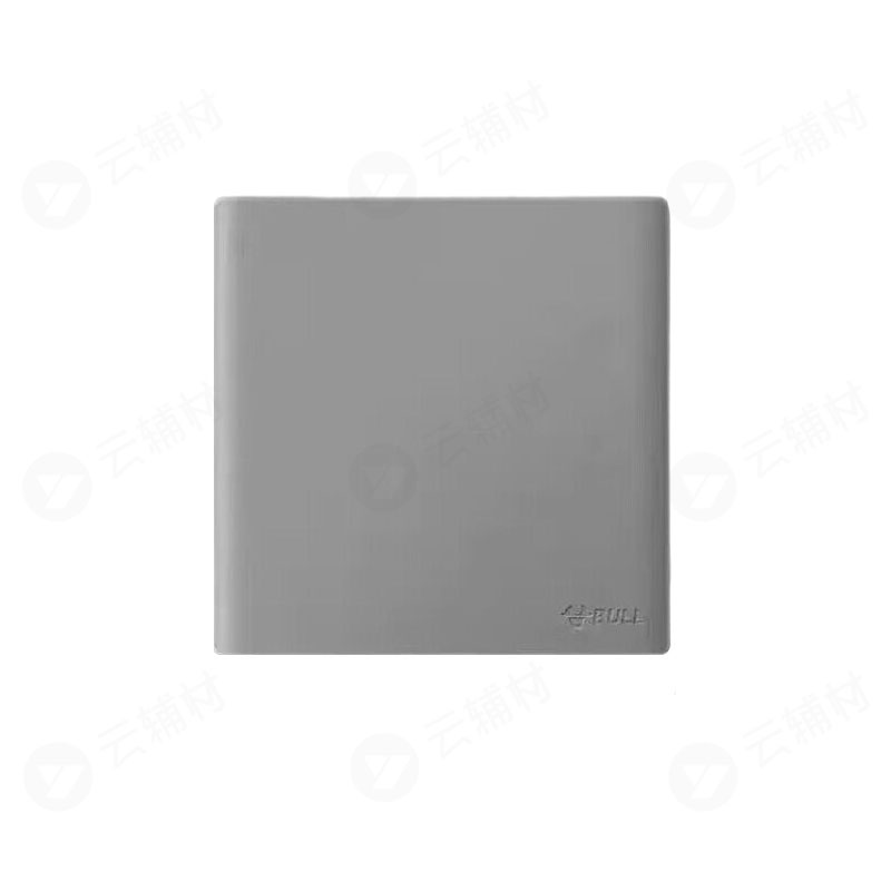 公牛 G25星空灰 一开双K112（16A）