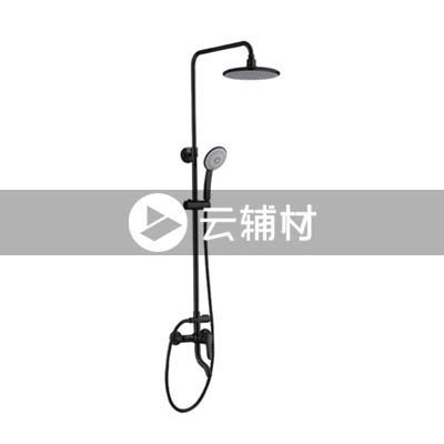 九牧JLY001-3T4D-116硅胶易洁淋浴器（雅黑）