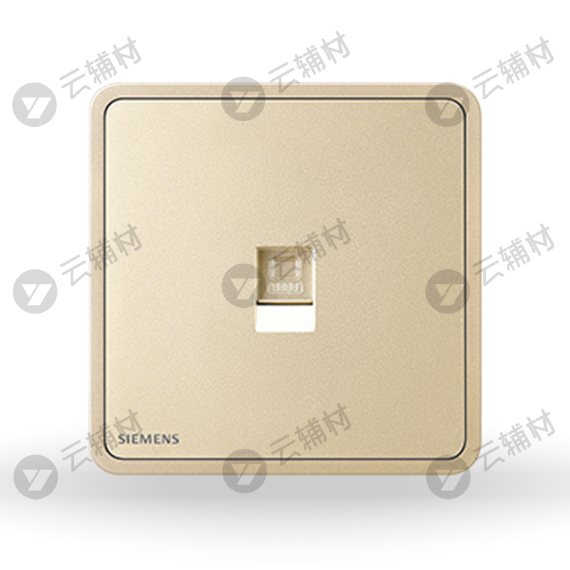 西门子睿绎星辉银一位电脑(6类)插座