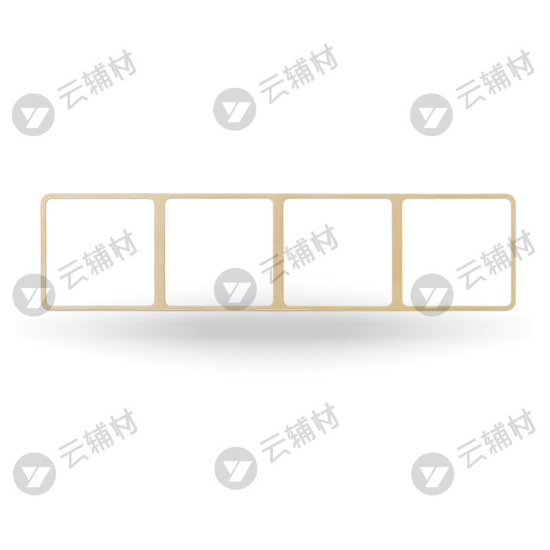 西门子睿绎星辉银四联边框