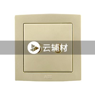 AL341-PG 2端子音响插座（银色）