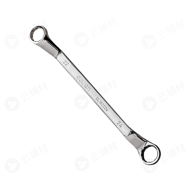 得力镜面梅花扳手DL152224