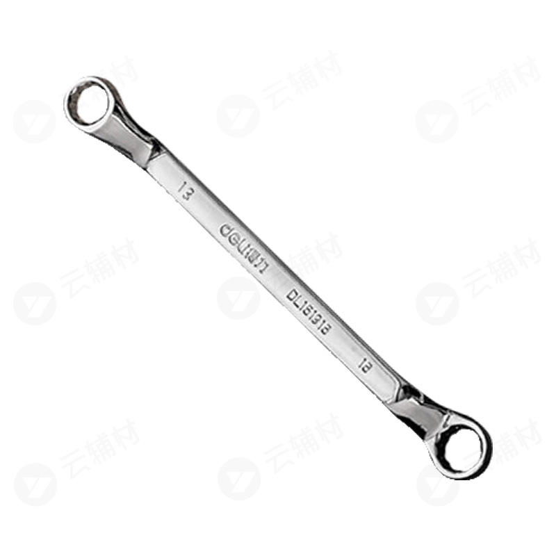 得力镜面梅花扳手DL151316