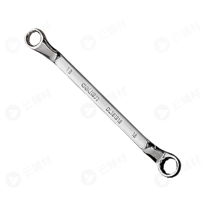 得力镜面梅花扳手DL151315