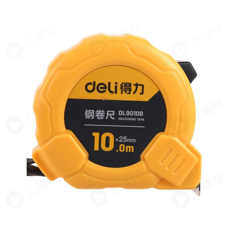 得力钢卷尺DL9010B10mx25mm