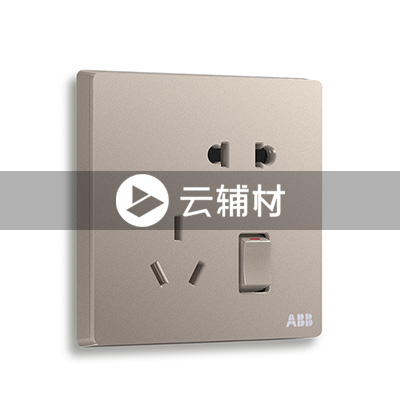 AF225-PG二位中标带开关二三极插座 10A