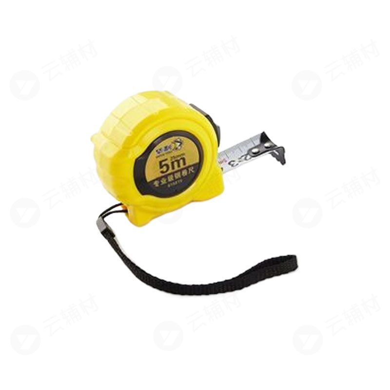 毕利钢卷尺5米*25 白公分