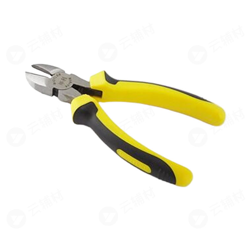 毕利钳子 （黑黄柄）6寸 斜嘴钳