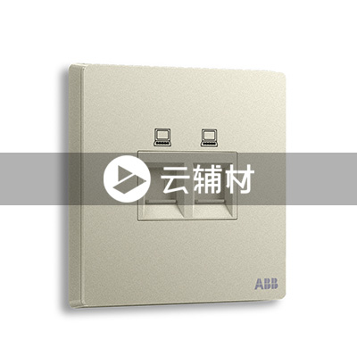 AF329-CS二位6类电脑插座RJ45