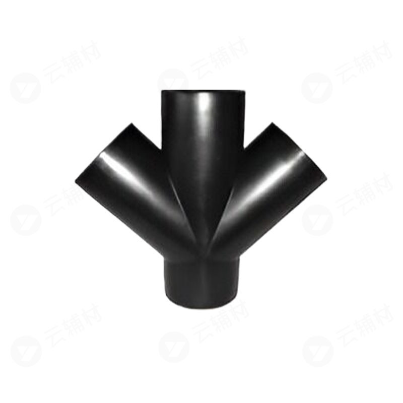 联塑HDPE管件 45斜四通DN110x75