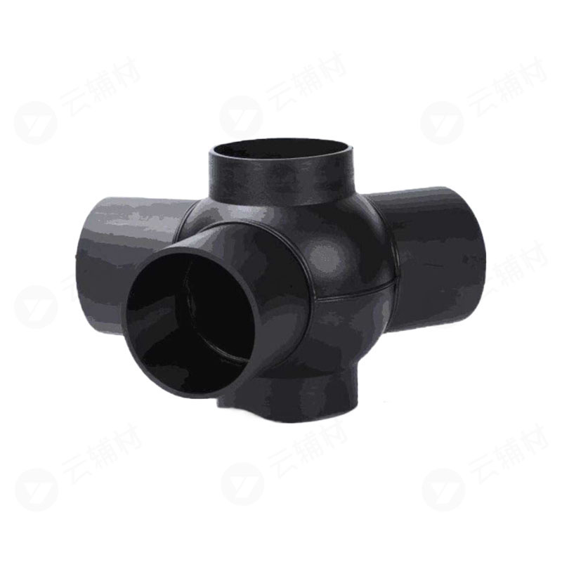 金牛HDPE排水用管件 侧向91.5°/135°球型二通
dn160/110（6个/箱)