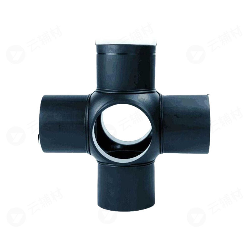 金牛HDPE排水用管件 侧向91.5°/90°
球型四通dn160/110（4个/箱)