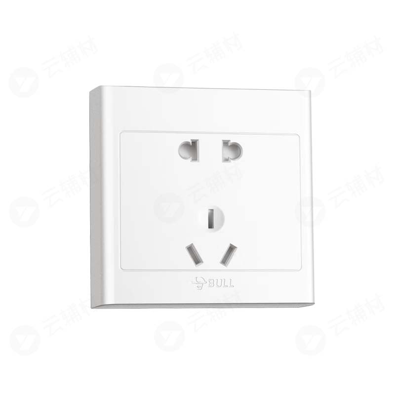 公牛 G09  明装五孔白Z223  (新)