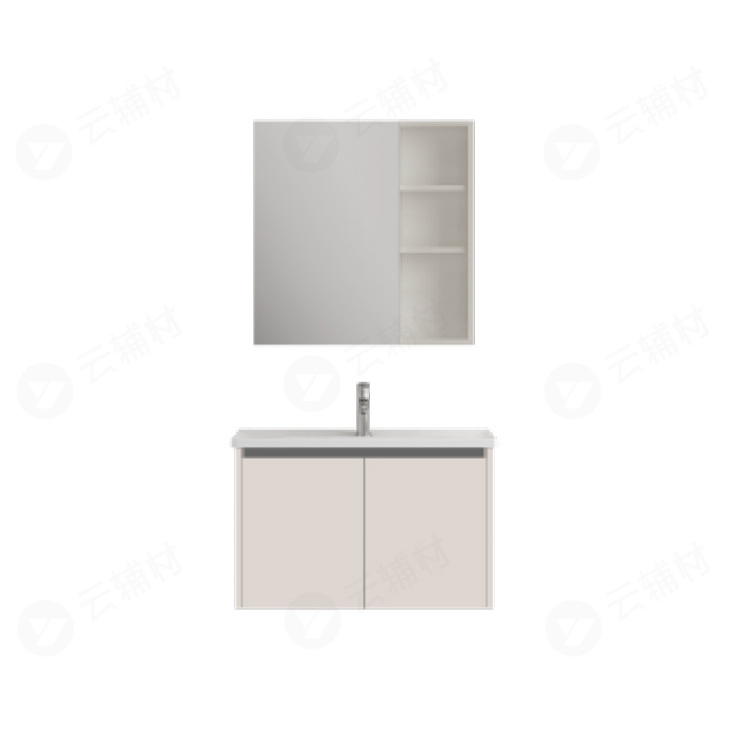 九牧浴室柜XA2021-149F-S1（825*465*1850）浅奶咖