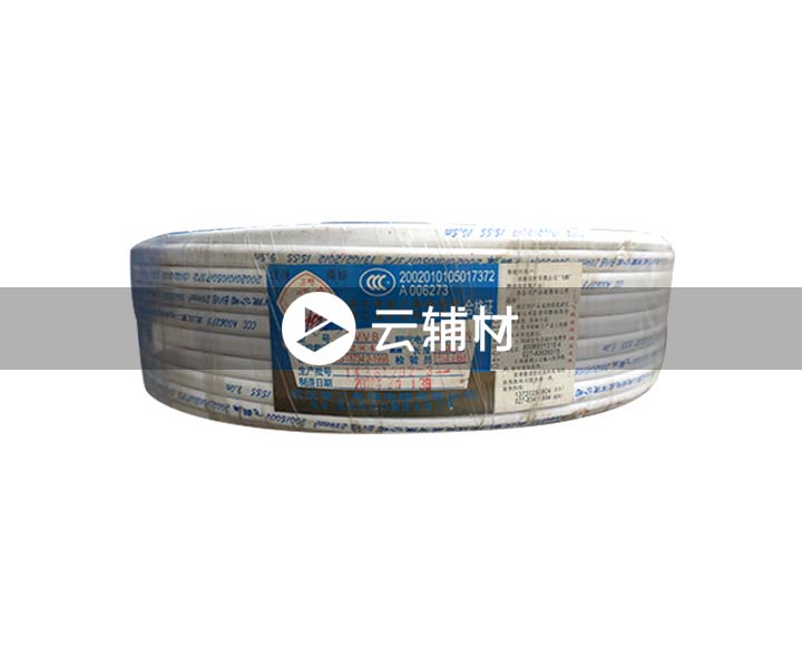 武汉二厂BVVB2*6^　铜芯护套电缆线100米