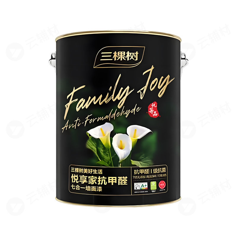 三棵树 悦享家抗甲醛七合一墙面漆 5L